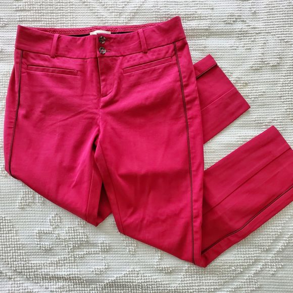 Anthropologie Slim ankle Trousers Pants 8 NEW - Picture 5 of 6
